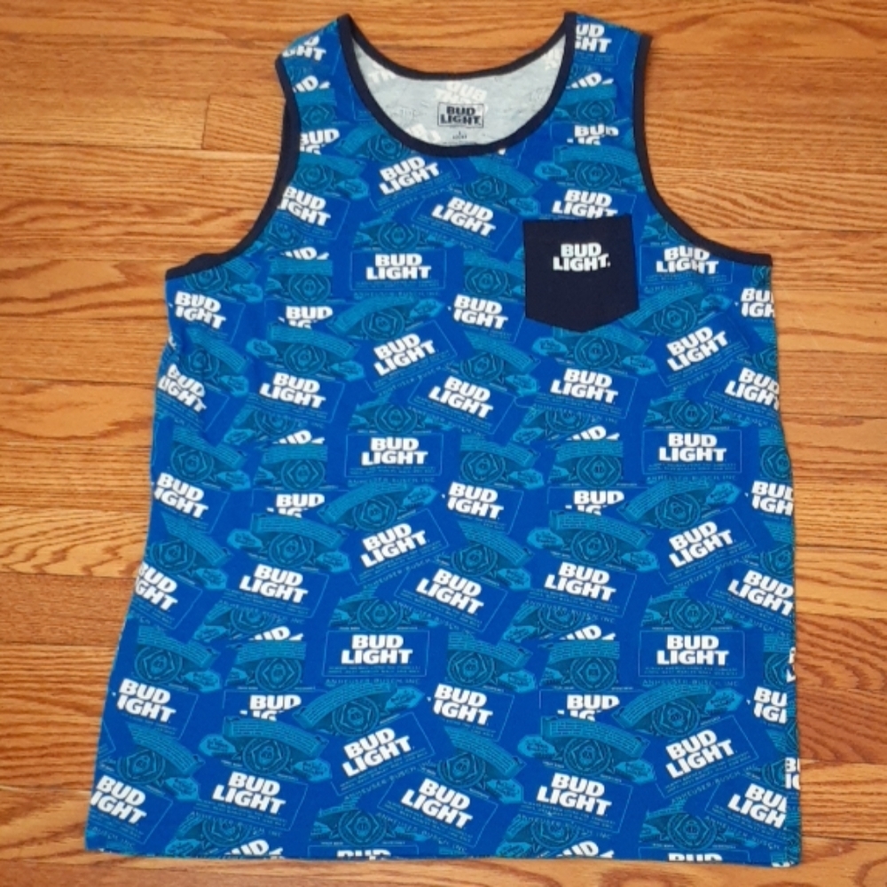 Bud Light Tank Top Large 42/44